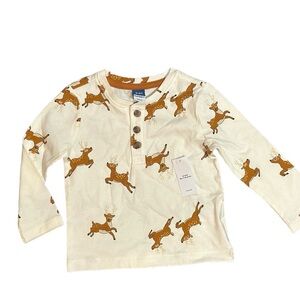Toddler Old Navy Reindeer Top size 12-18 Month. NWT